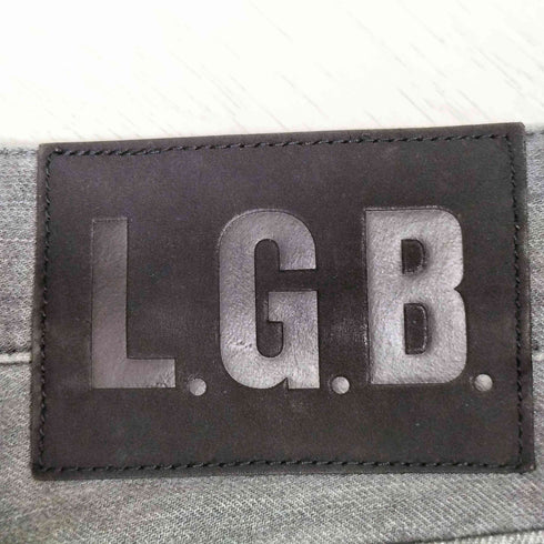 ルグランブルー L.G.B. WOLF With Print バックロゴ ストレッチ フレアパンツ Y2K archive メンズ US:32-33