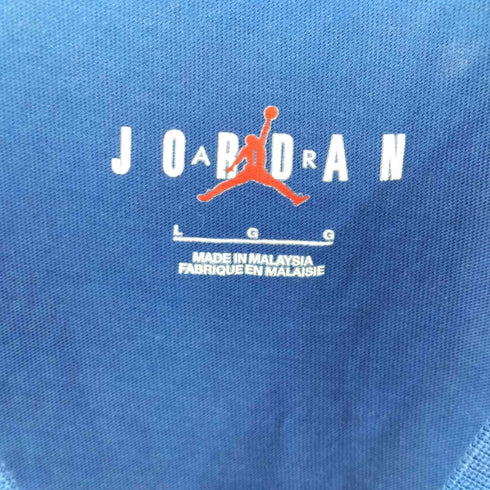 ジョーダンブランド JORDAN BRAND フロントロゴ刺繍 バックプリントTシャツ メンズ L