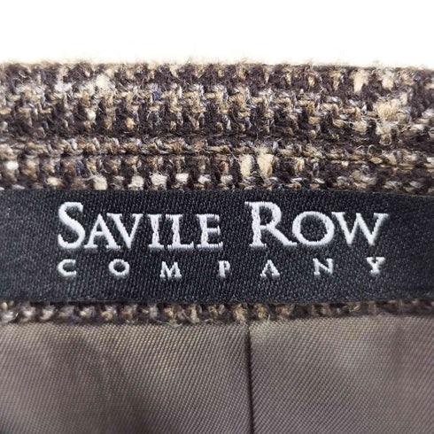 サヴィルロウ SAVILE ROW シルクウール ツイード テーラードジャケット メンズ 94-84-165