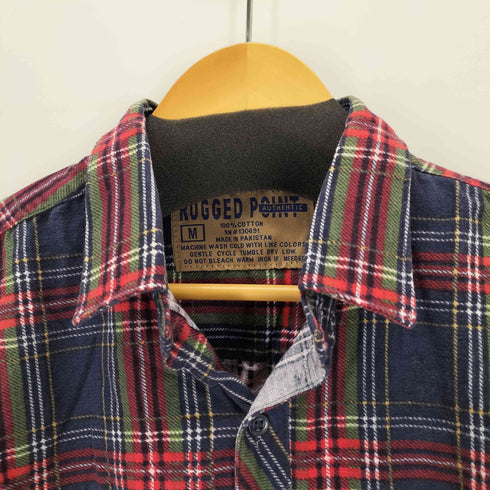 RUGGED POINT プリントネルシャツ プリネル メンズ JPN:M