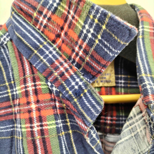 RUGGED POINT プリントネルシャツ プリネル メンズ JPN:M