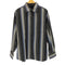 Eighty Eight シャドーストライプ マチ付き コットンシャツ メンズ JPN:XL