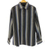 Eighty Eight シャドーストライプ マチ付き コットンシャツ メンズ JPN:XL
