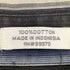 Eighty Eight シャドーストライプ マチ付き コットンシャツ メンズ JPN:XL
