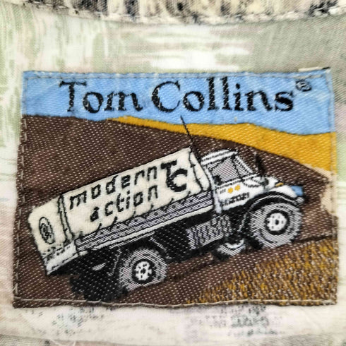 Tom Collins 総柄シャツ メンズ