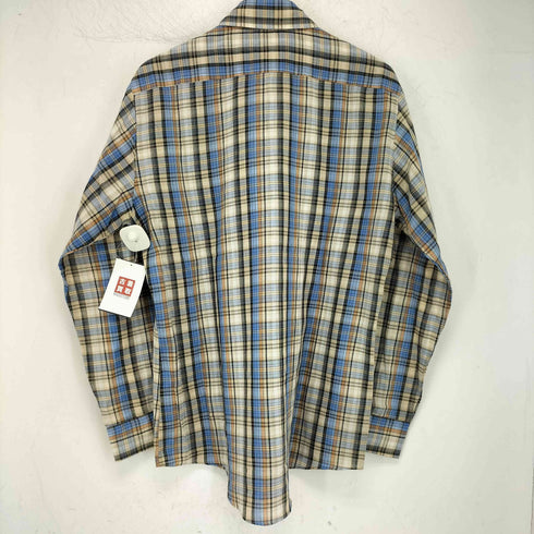 フルギ WEDGEFIELD マドラスチェック L/S コットンポリ シャツ メンズ JPN:M