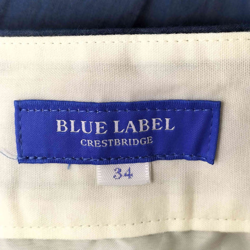 ブルーレーベルクレストブリッジ BLUE LABEL CRESTBRIDGE チェック柄ベルテッドフレアスカート レディース JPN:34
