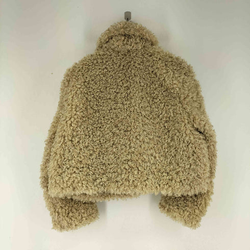 ザラ ZARA トグルボタン フェイクファージャケット レディース import:M