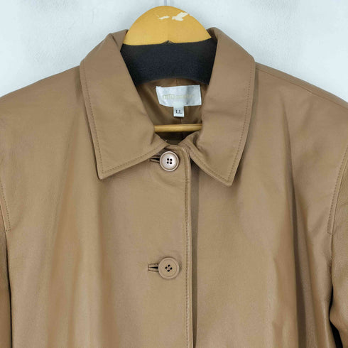 オットー otto collection pig leather レザーカーコート レディース LL