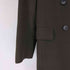 ポールスミスブラック Paul Smith BLACK COMPOSITE カシミヤ混 ピーコート WOOL&CASHMERE レディース US:38