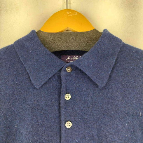 J.Ashford CASHMERE100% カシミヤ100% ポロニット メンズ import:M