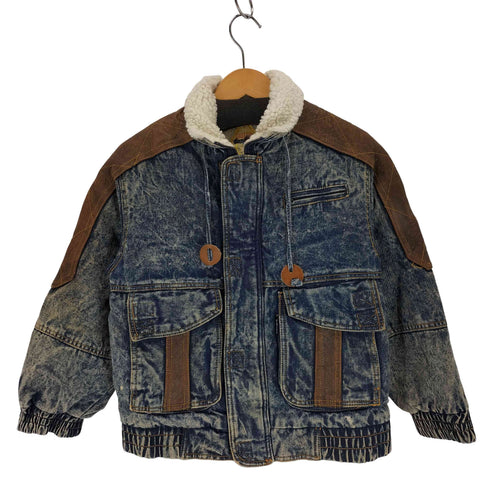 CHIEF by ROTHSCHILD レザー切替デニムボアジャケット レディース JPN:M