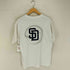 ナイキ NIKE MADE IN MEXICO 90-00s TEAMタグ 両面プリントクルーネックTシャツ メンズ M