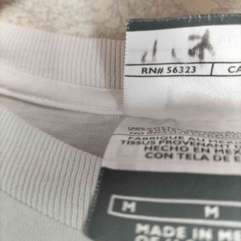 ナイキ NIKE MADE IN MEXICO 90-00s TEAMタグ 両面プリントクルーネックTシャツ メンズ M