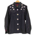 BOB MACKIE フラワーエンブロイダリーシルクシャツ レディース JPN:L