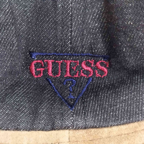 ゲス GUESS デニムスエード切替 バケットハット メンズ