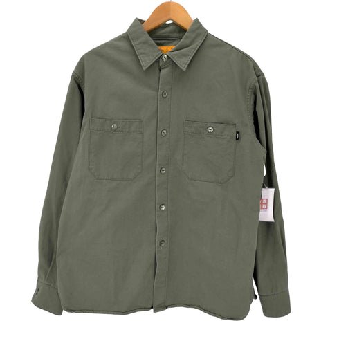 チャレンジャー CHALLENGER 25AW SNAKING LOGO WORK SHIRT スネーキング ロゴ ワーク シャツ メンズ JPN:S