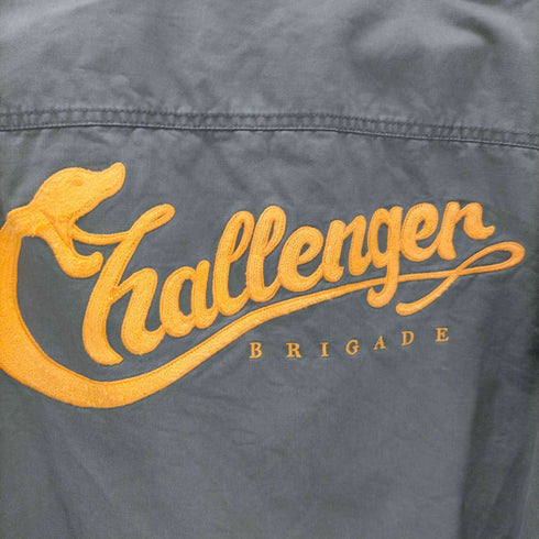 チャレンジャー CHALLENGER 25AW SNAKING LOGO WORK SHIRT スネーキング ロゴ ワーク シャツ メンズ JPN:S