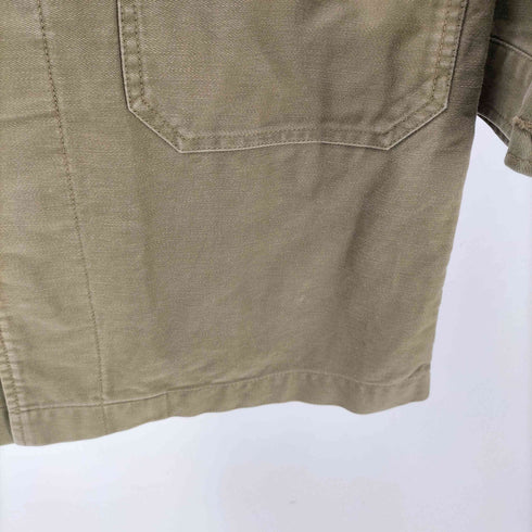 ヘッドポータープラス HEAD PORTER PLUS CLOTHING FACTORY コットンツイル ミリタリー ショップコート メンズ JPN:S