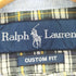 ラルフローレン RALPH LAUREN 90-00S CUSTOM FIT スリランカ製 ロゴ刺繍 チェック ボタンダウンシャツ メンズ import:S