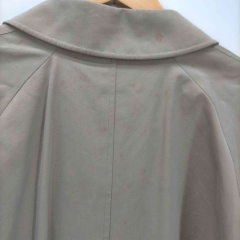 アクアスキュータム AQUASCUTUM 90S 英国製 Aqua 5 裏地チェック バルマカーン ステンカラー コート メンズ