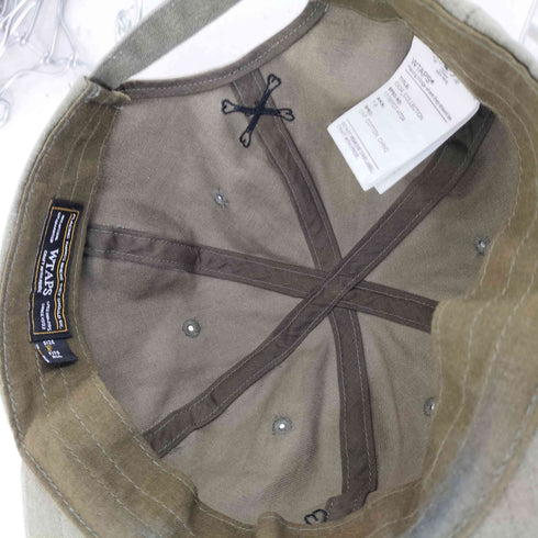 ダブルタップス WTAPS 17SS 刺しゅう入り 6パネル キャップ メンズ FREE