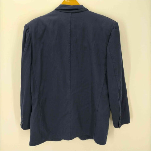 ワイズ Ys 80S 初期タグ 裏地背抜き 肩パッド ウール 1B テーラード ジャケット レディース