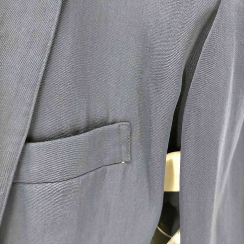 ワイズ Ys 80S 初期タグ 裏地背抜き 肩パッド ウール 1B テーラード ジャケット レディース