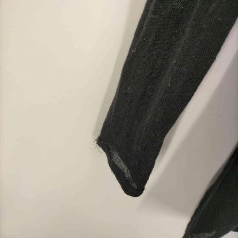 ワイズ Ys タートルネック シアー ロング ウール ニット レディース JPN:3