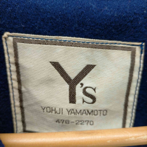ワイズ Ys 80S 初期タグ 2WAY チンストラップ ウール トレンチ コート レディース 9