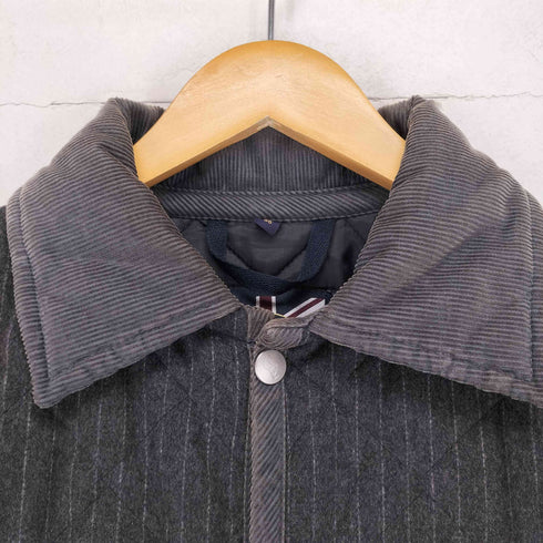 ラベンハム LAVENHAM ストライプキルティングジャケット メンズ S/36