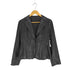 PIELITA lamb leather ラムレザー2Bテーラードジャケット レディース