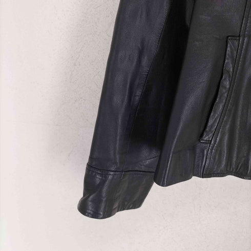 PIELITA lamb leather ラムレザー2Bテーラードジャケット レディース