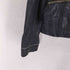 NAFNAF lamb leather ニット切替ラムレザーダブルライダースジャケット メンズ 38