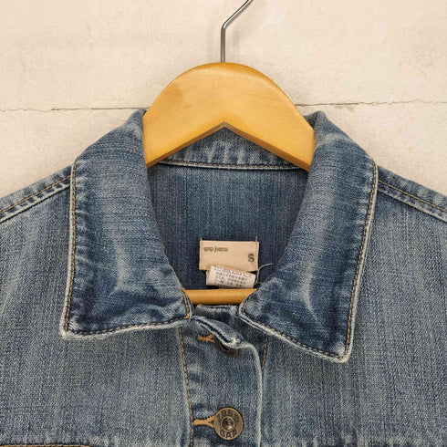 ギャップ Gap jeans デニムトラッカージャケット Y2K レディース S