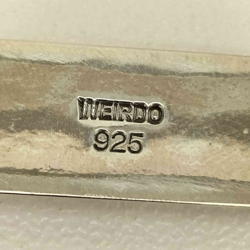 ウィアード WEIRDO シルバー925 シルバーインゴット メンズ