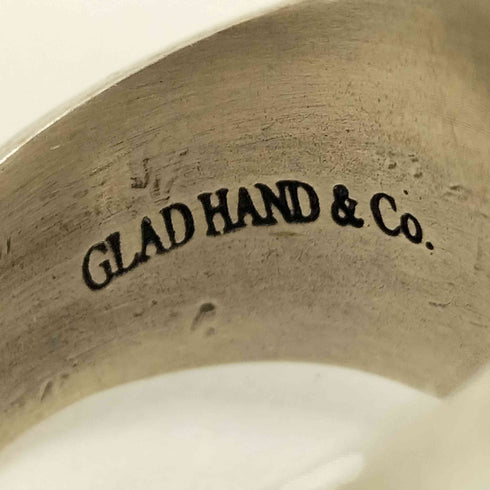 グラッドハンド GLADHAND BUTTON RING ハートモチーフリング メンズ アクセサリー メンズ