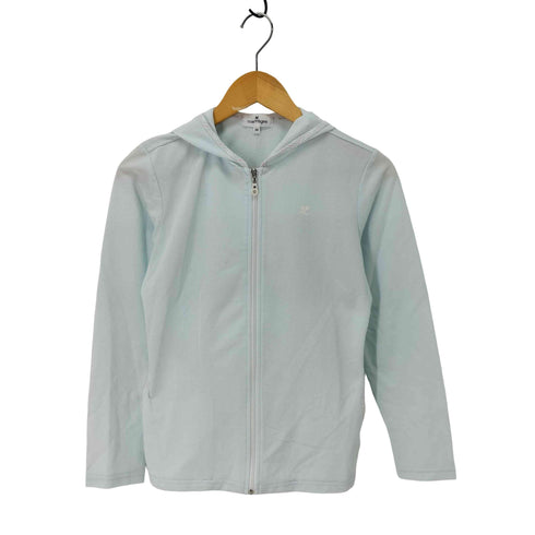 クレージュ courreges sport futur フード付 ジップアップ ランニング ウェア ジャージ レディース FR:38