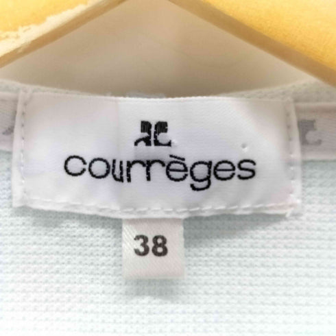 クレージュ courreges sport futur フード付 ジップアップ ランニング ウェア ジャージ レディース FR:38
