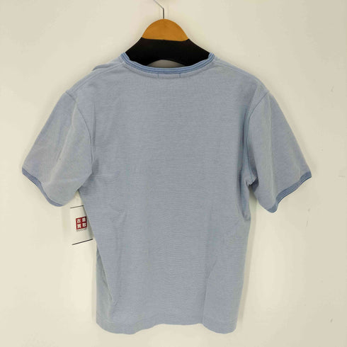 バーバリーロンドン BURBERRY LONDON ロゴ刺繍VネックS/S Tシャツ メンズ import:M