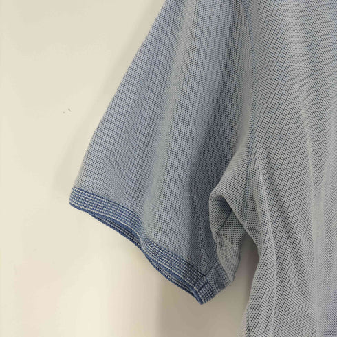 バーバリーロンドン BURBERRY LONDON ロゴ刺繍VネックS/S Tシャツ メンズ import:M