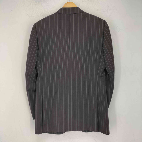 アレキサンダージュリアン ALEXANDER JULIAN ストライプ ノッチドラペル 3Bテーラード メンズ A5