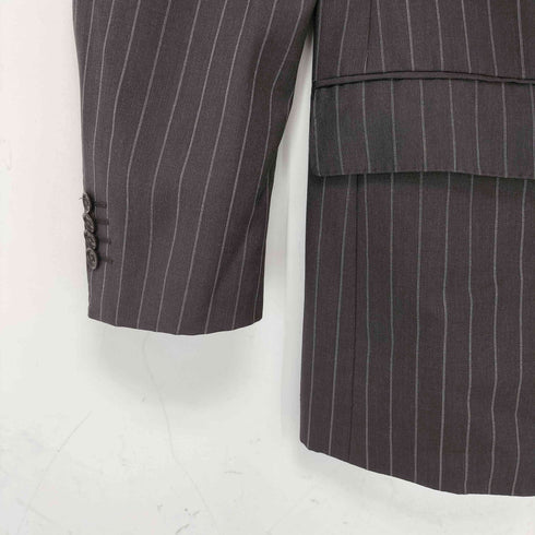 アレキサンダージュリアン ALEXANDER JULIAN ストライプ ノッチドラペル 3Bテーラード メンズ A5