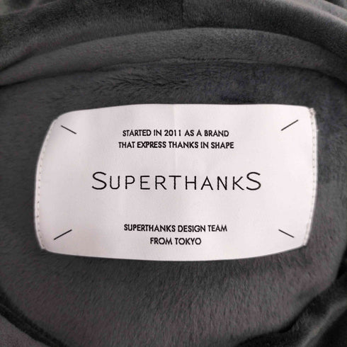 スーパーサンクス SUPERTHANKS Velour Sho プルオーバーパーカー メンズ JPN:M