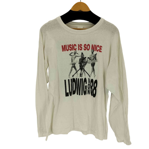 90s バンドプリント L/S Tシャツ メンズ import:XL