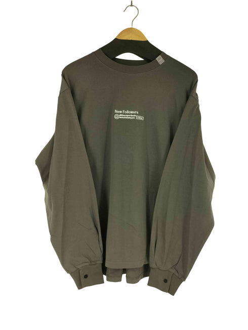 スーパーサンクス SUPERTHANKS 26SS NEW FOLLOWERS デザイン L/S Tシャツ メンズ JPN:M