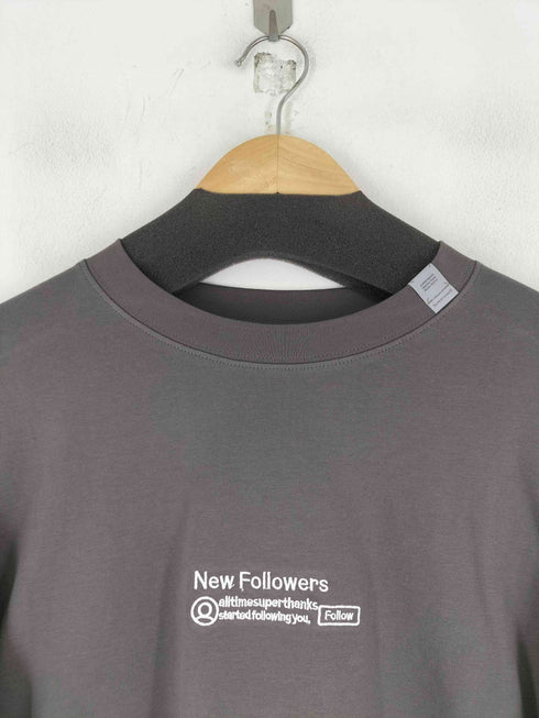 スーパーサンクス SUPERTHANKS 26SS NEW FOLLOWERS デザイン L/S Tシャツ メンズ JPN:M