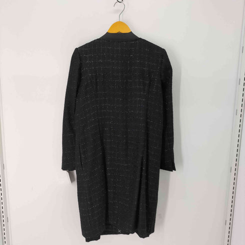 LIBERT Y HALL ノーカラーツイードジャケット ワンピースセット レディース