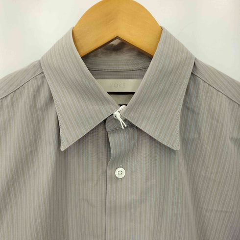 ヨーク YOKE 21SS FULL OPEN STRIPED SHIRTS フル オープン ストライプシャツ メンズ JPN:2