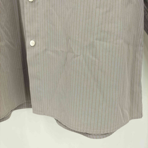 ヨーク YOKE 21SS FULL OPEN STRIPED SHIRTS フル オープン ストライプシャツ メンズ JPN:2